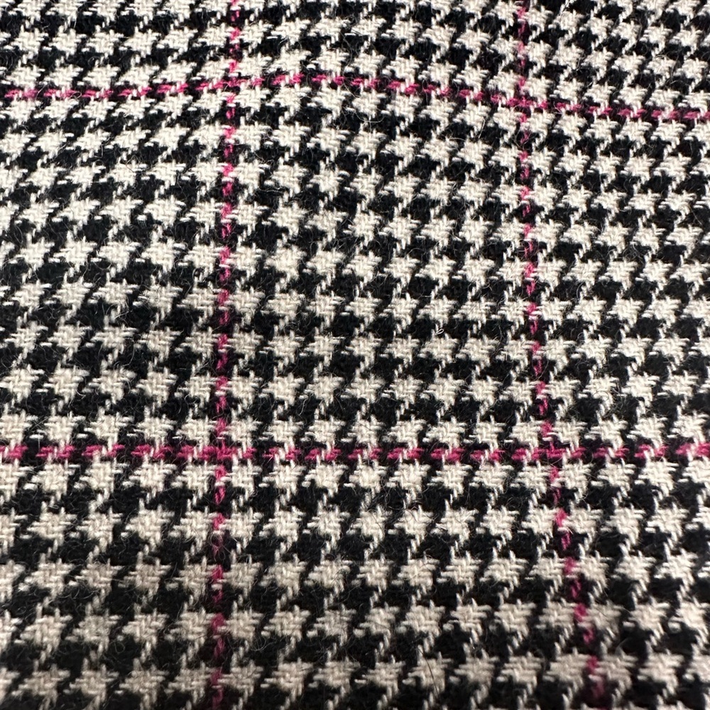 LOFT Houndstooth Wool Skirt - Picture 3 of 13